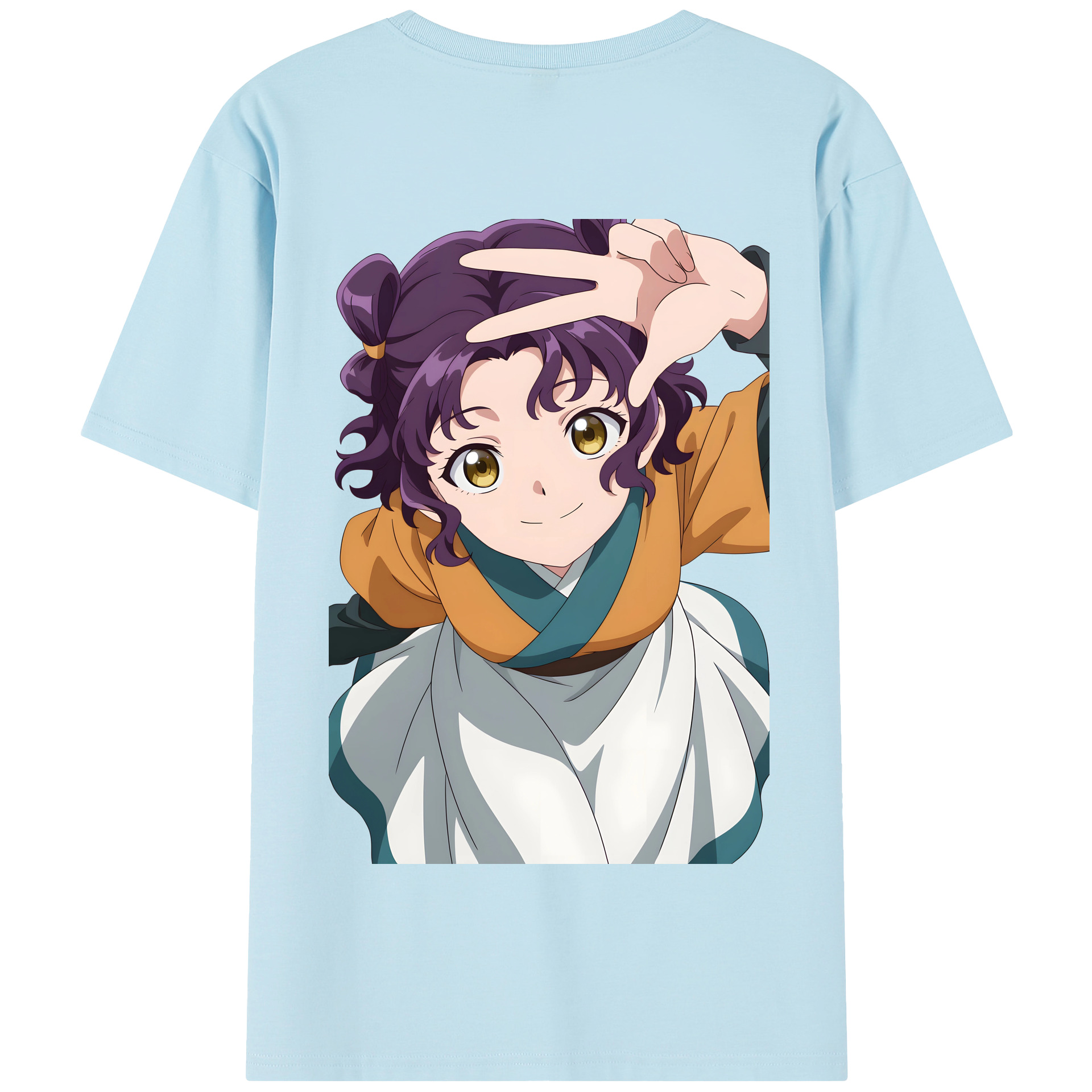 （画像用） 薬屋のひとりごと The Apothecary Diaries 綿100％半袖Tシャツ（背面プリント）